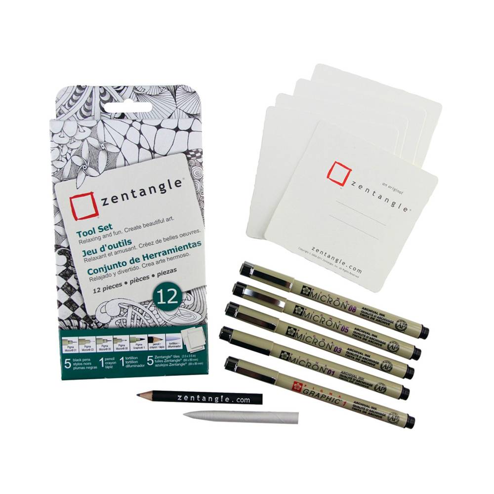 Sakura Zentangle Starterpaket Toolset für Einsteiger | MeinStift