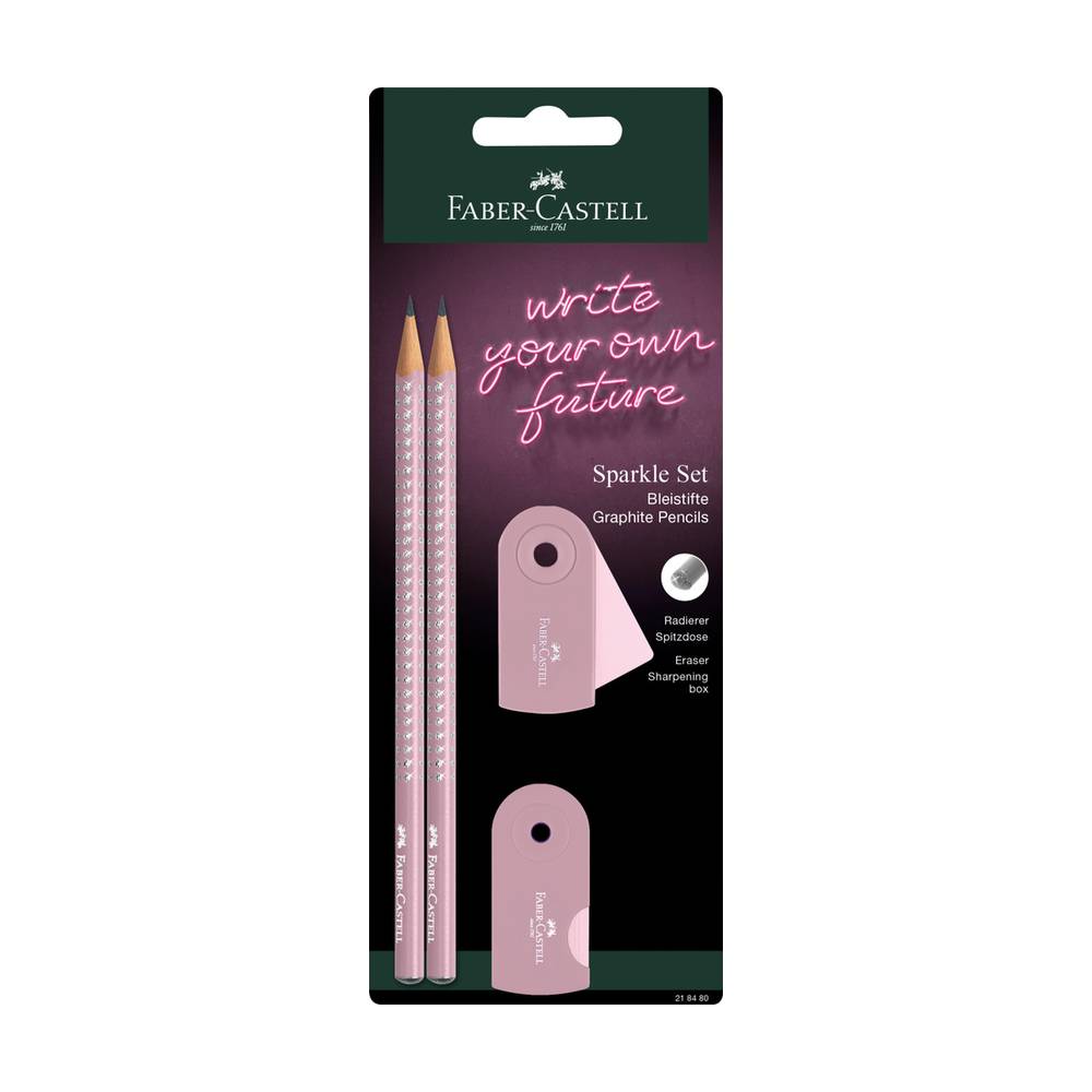 Faber-Castell Sparkle Komplettset Bleistifte 4er Set | MeinStift