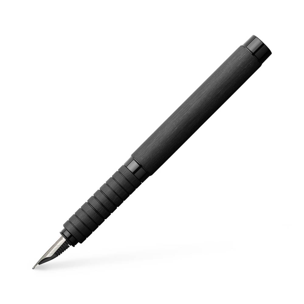 Faber-Castell - Füllfederhalter Essentio Aluminium Schwarz M