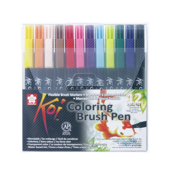 Sakura - Koi Color Brush Set 12er
