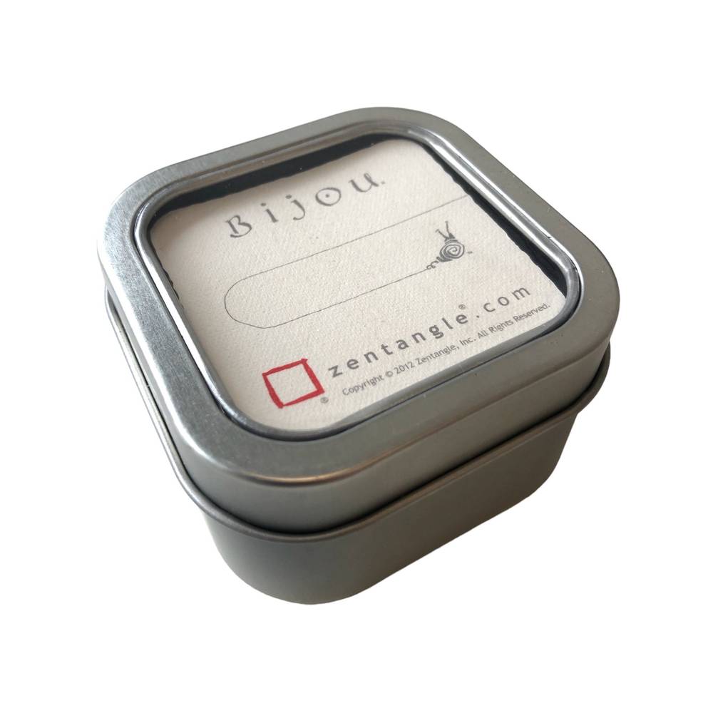 Kacheln Bijou Tin Tiles 55 Weiss quadratisch in Metallbox