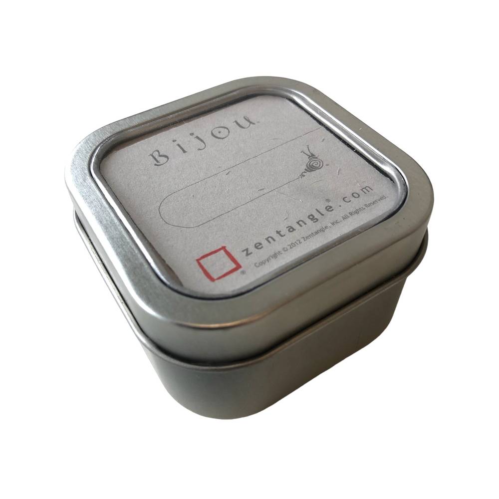 Zentangle Kacheln Bijou Tin Tiles 55 Stück Grau | MeinStift