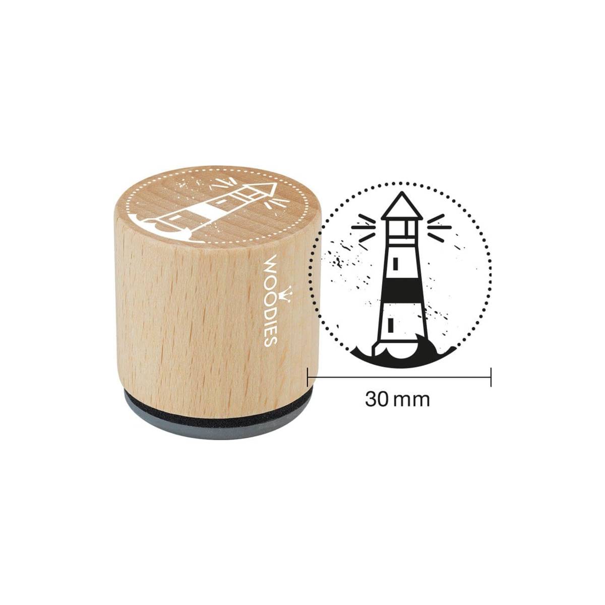 Woodies Motif Tampon Phare