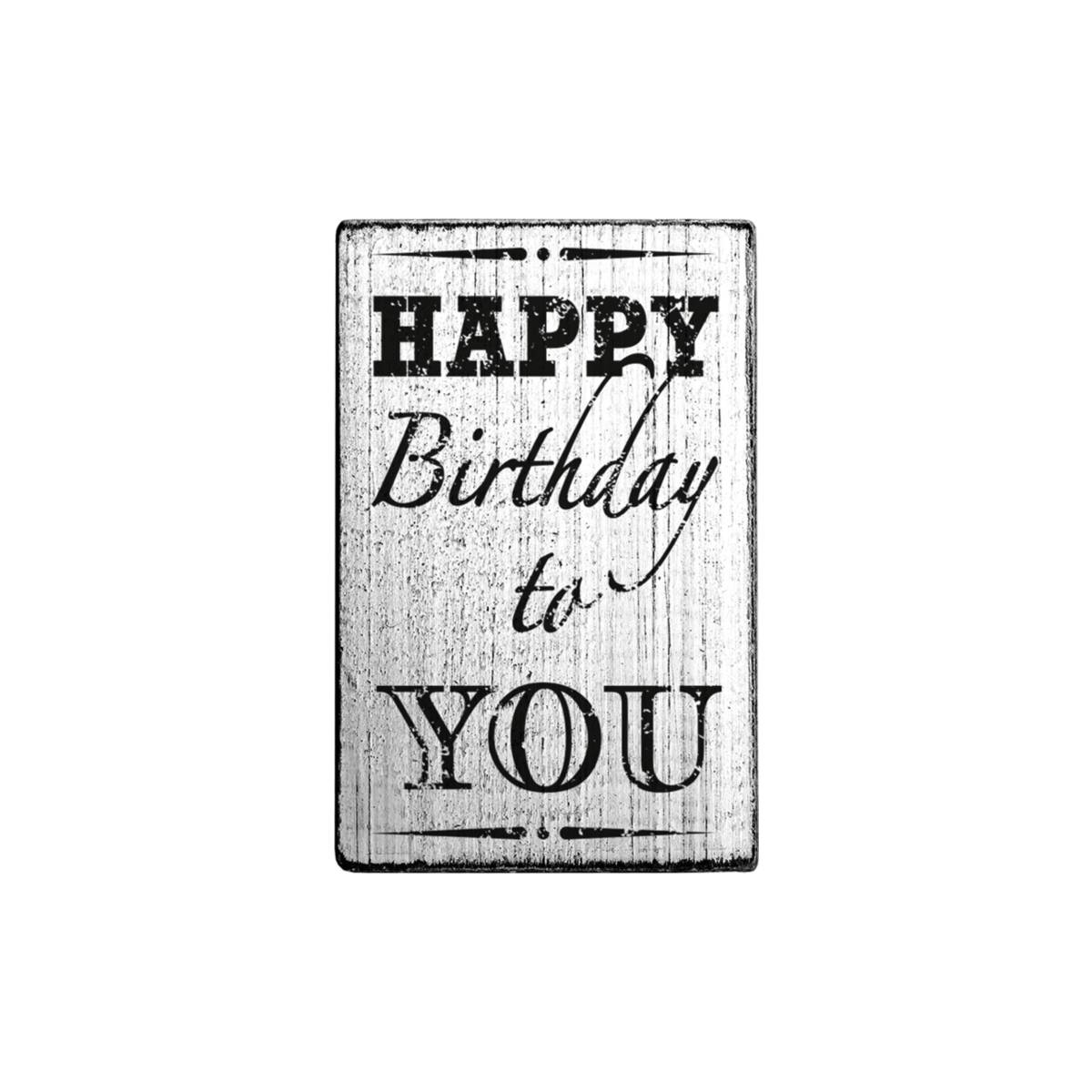 Colop - Vintage Motivstempel Happy Birthday
