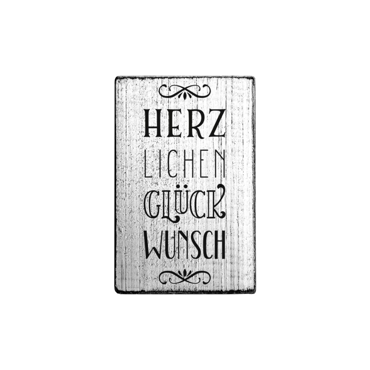 Colop - Vintage Motivstempel Herzlichen Glückwunsch