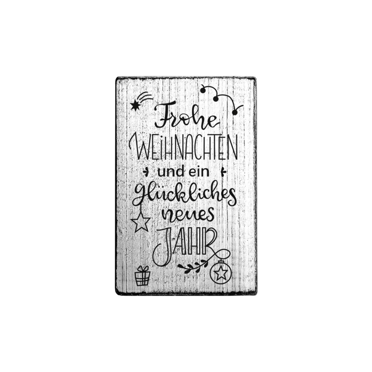 Colop - Vintage Motivstempel Frohe Weihnachten und Jahr