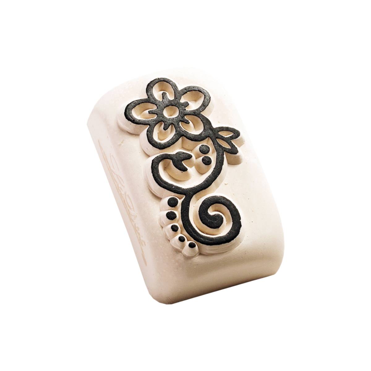 LaDot Tatouage Temporaire Moyen Curl Fleur Fleur Temporär Tattoo