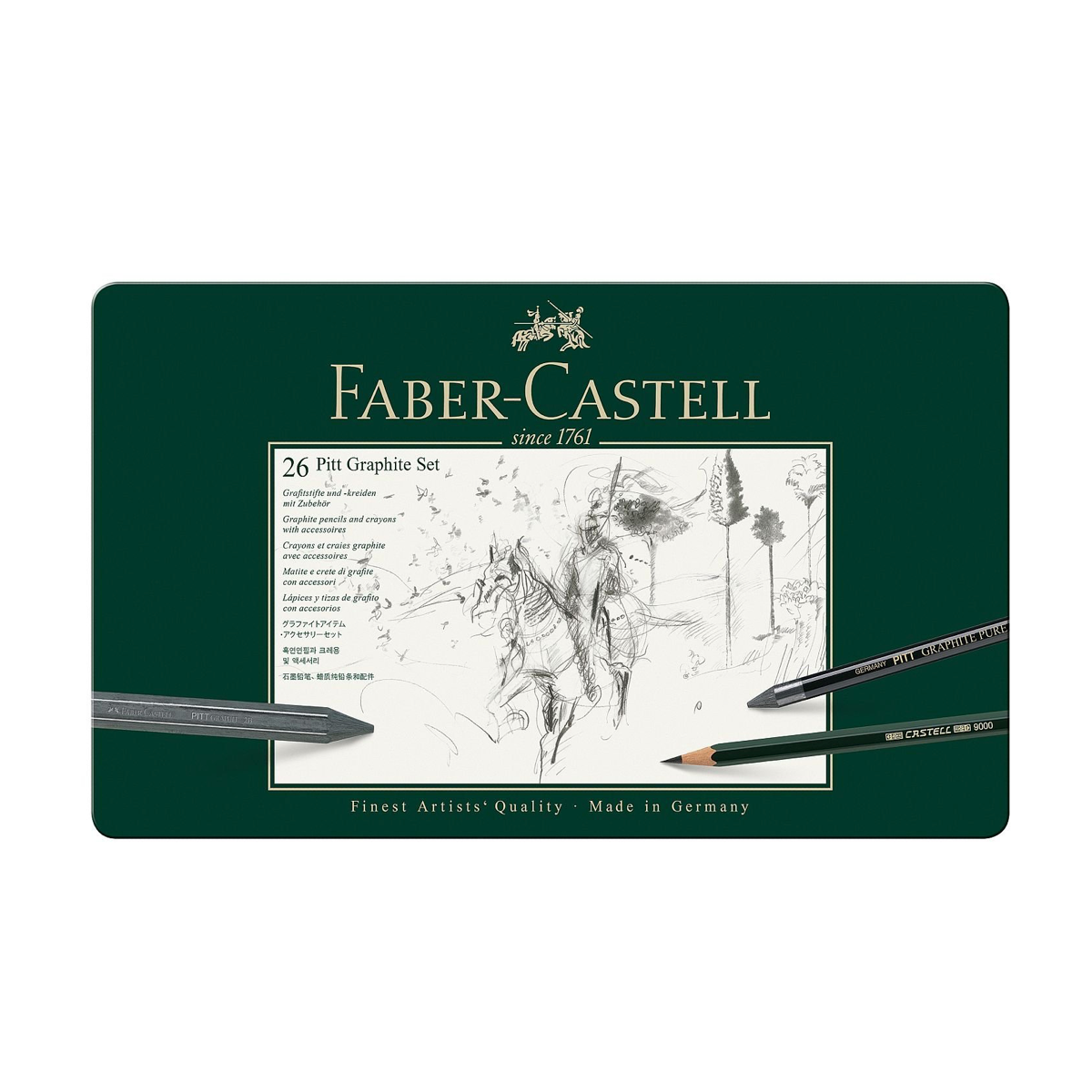 Faber-Castell PITT Graphite-Set gross 26-teilig | MeinStift
