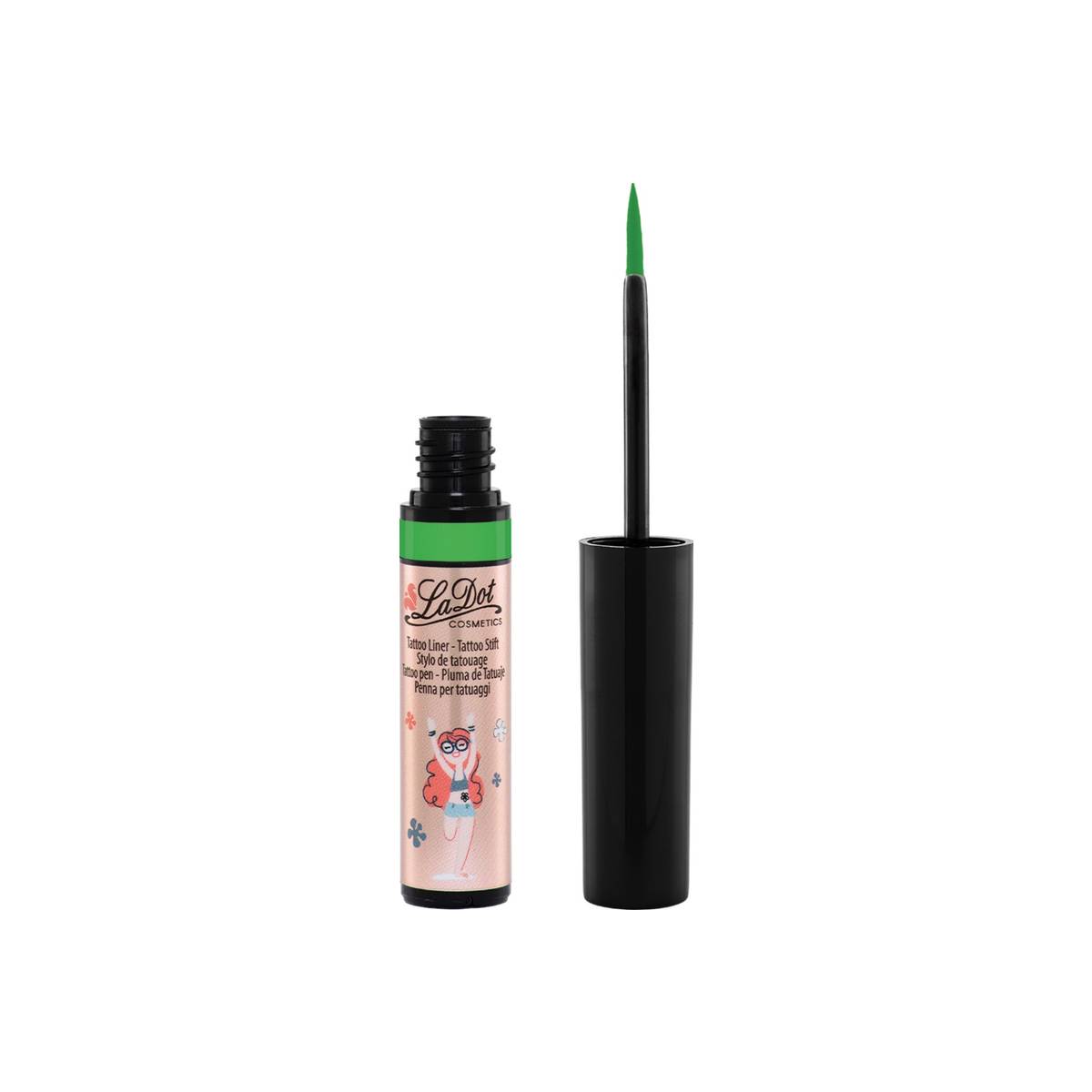 Colop - LaDot stylo tatouage eyeliner vert tatouage temporaire