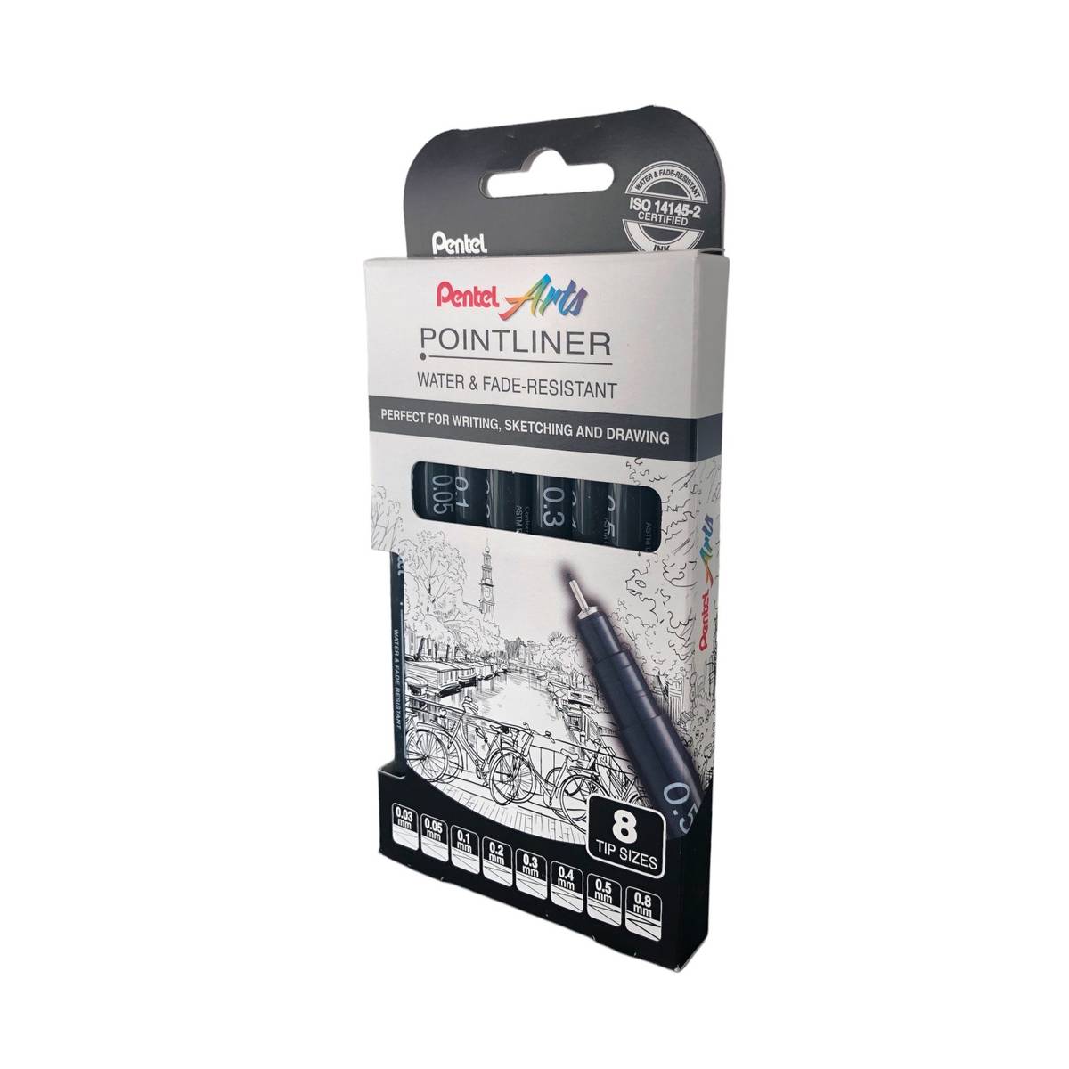 Pentel Arts Pointliner 8er Set kaufen | MeinStift