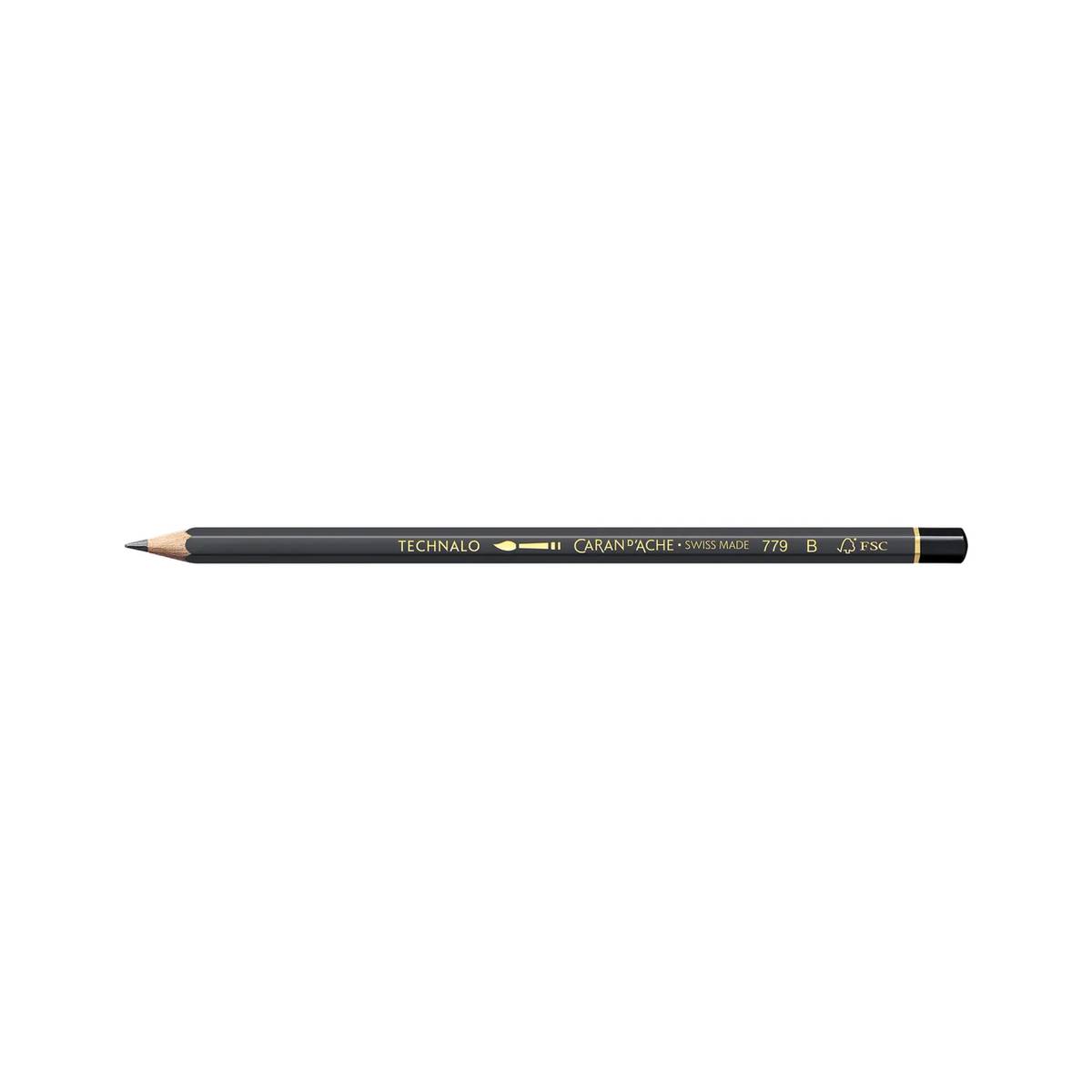 Caran d'Ache - Technalo 6B Bleistift wasservermalbar