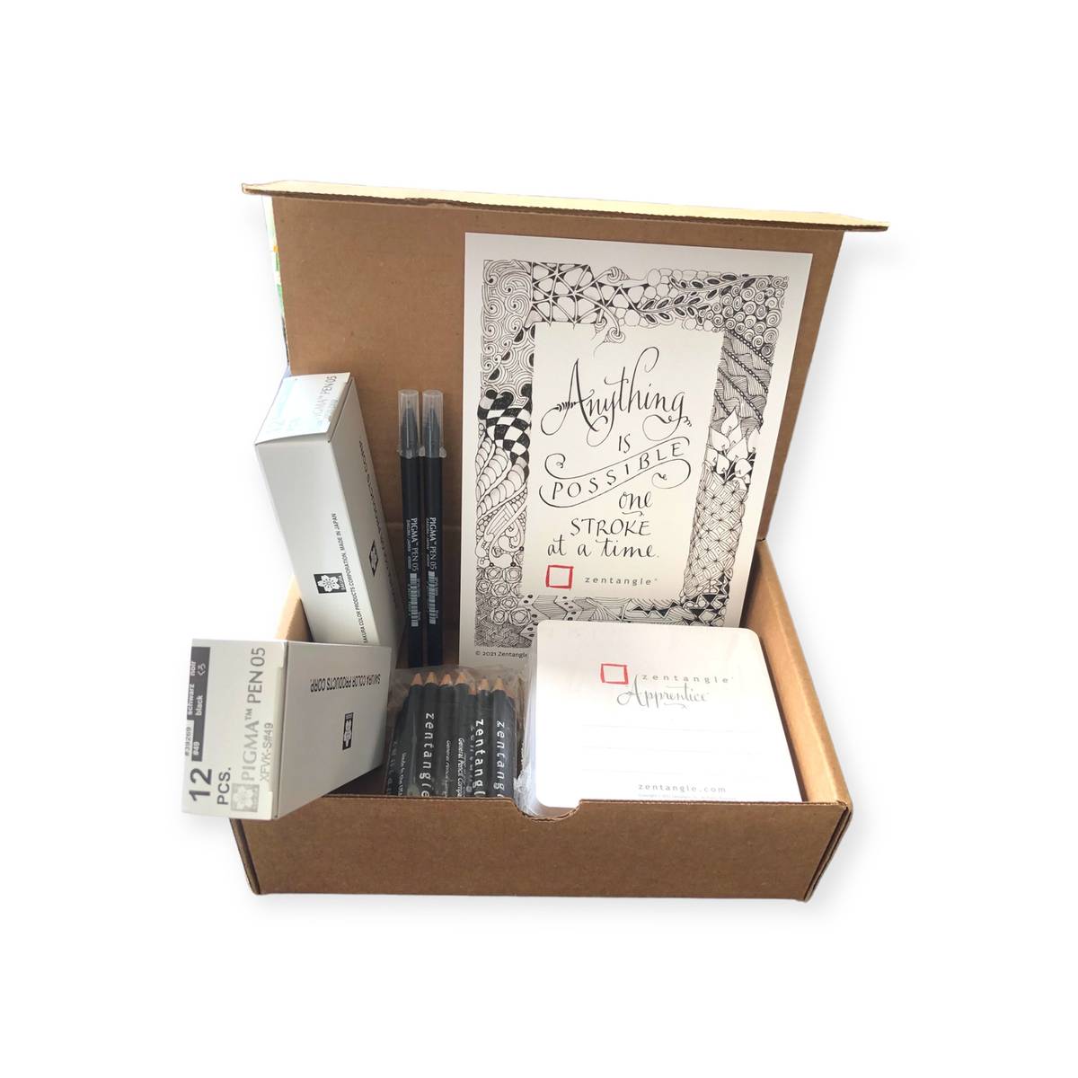 Zentangle - Zentangle pack pédagogique #1 apprenti 193 pièces