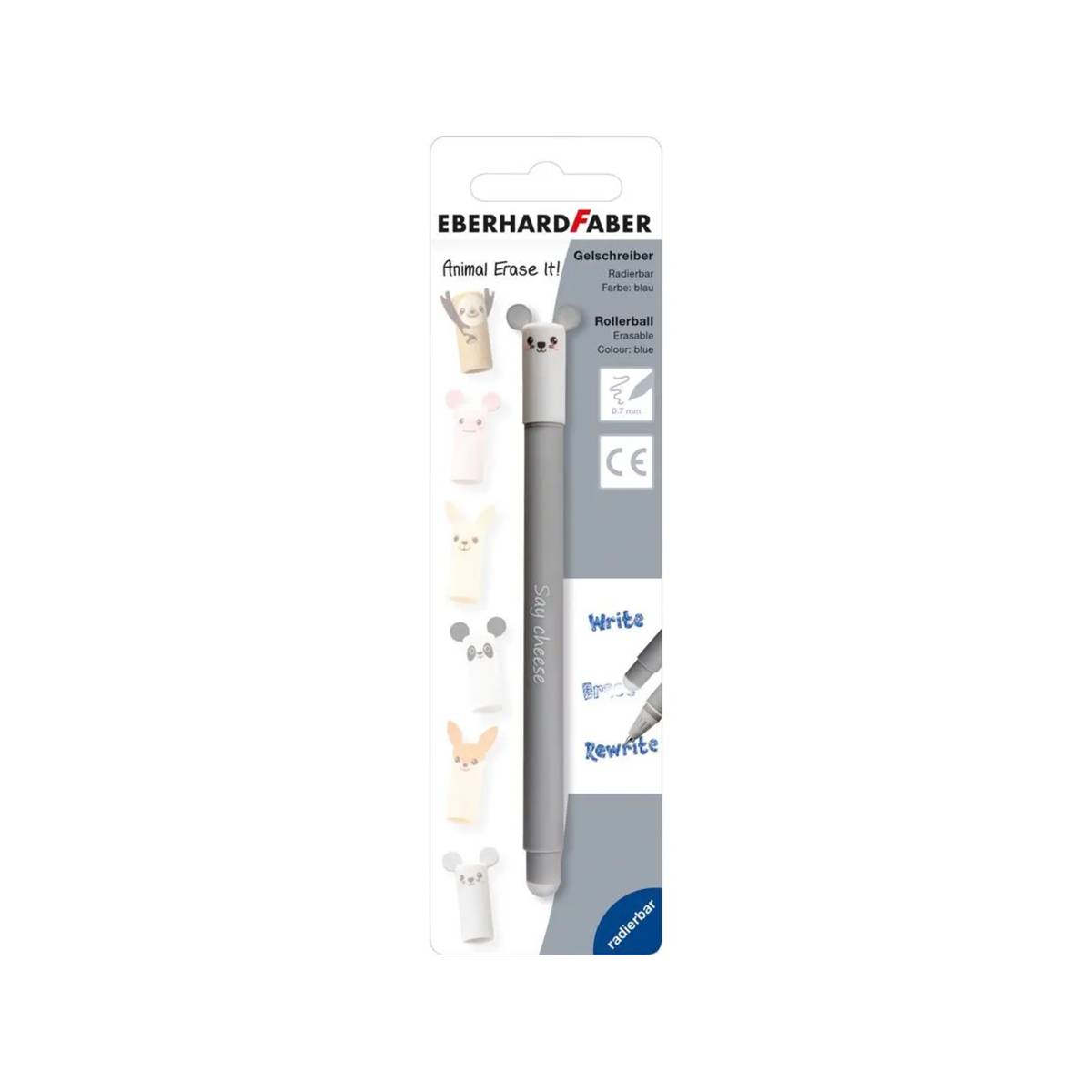 Eberhard Faber - Animal Erase It! Maus Gelstift radierbar
