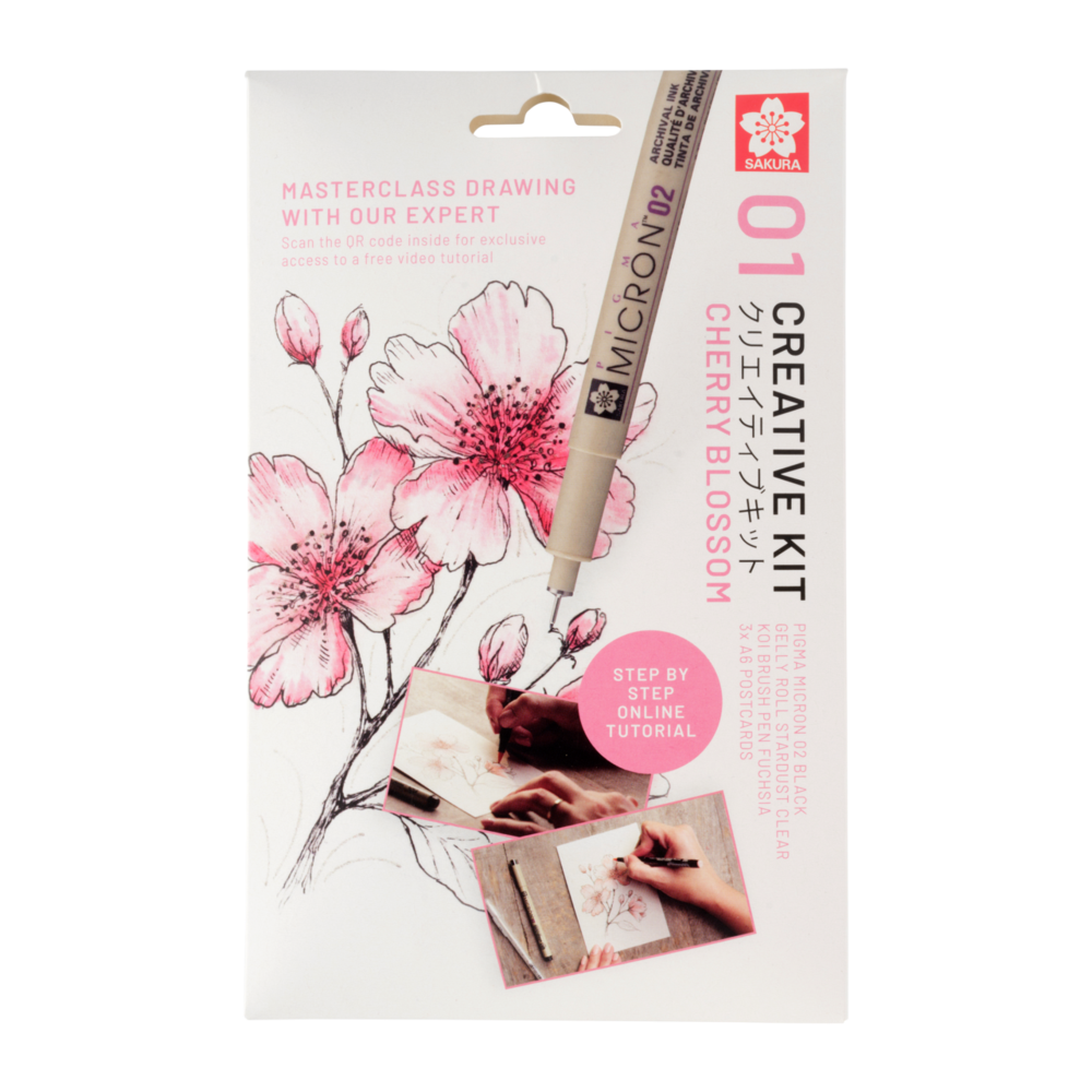 Sakura - MasterClass Kreativ-Set Kirschblüte 6-teilig