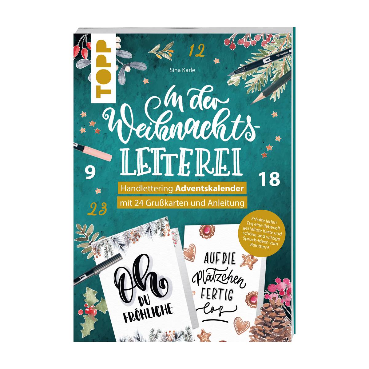 Topp - In der Weihnachtsletterei - Handlettering Adventskalender