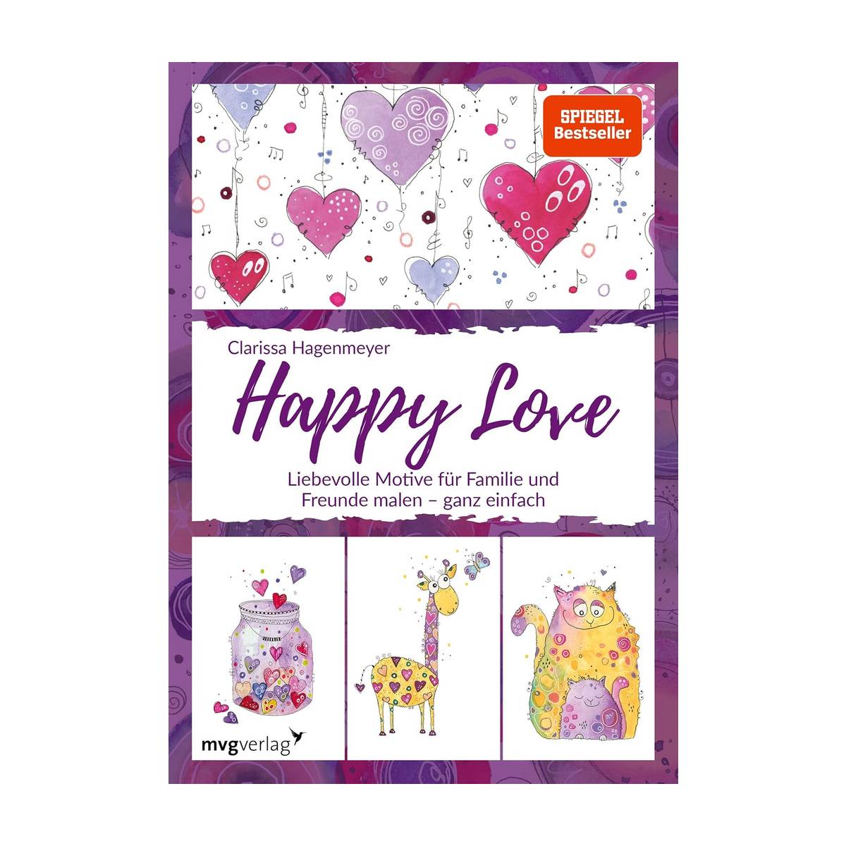 Mvg Verlag Happy Love - Liebevolle Motive, ganz | MeinStift