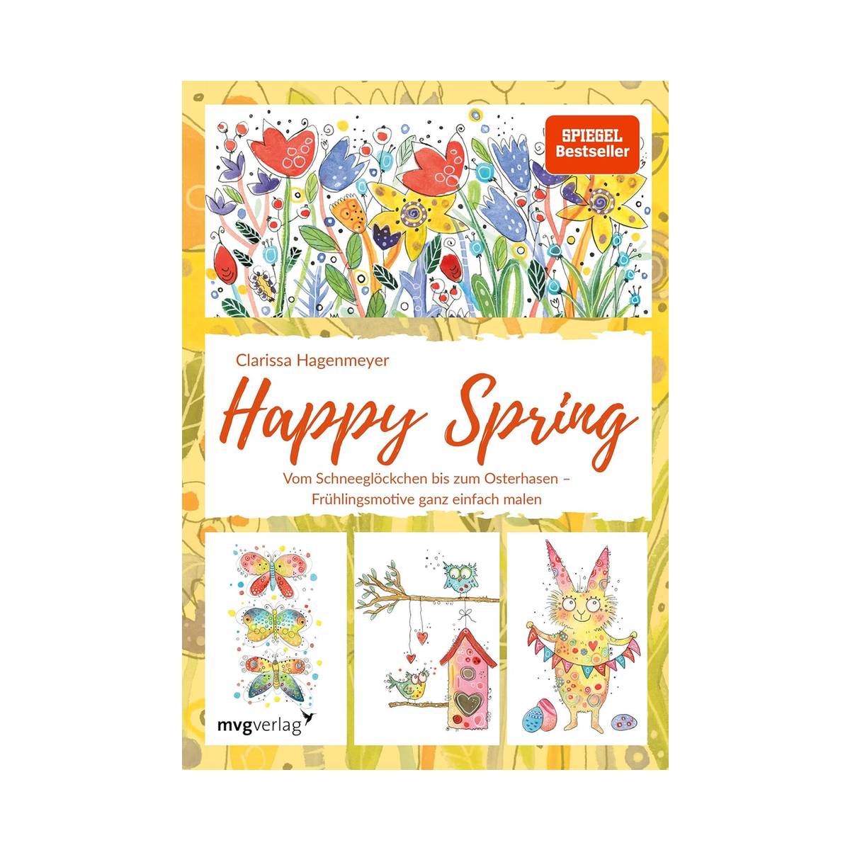 Happy Spring - Motifs de printemps à peindre facilement