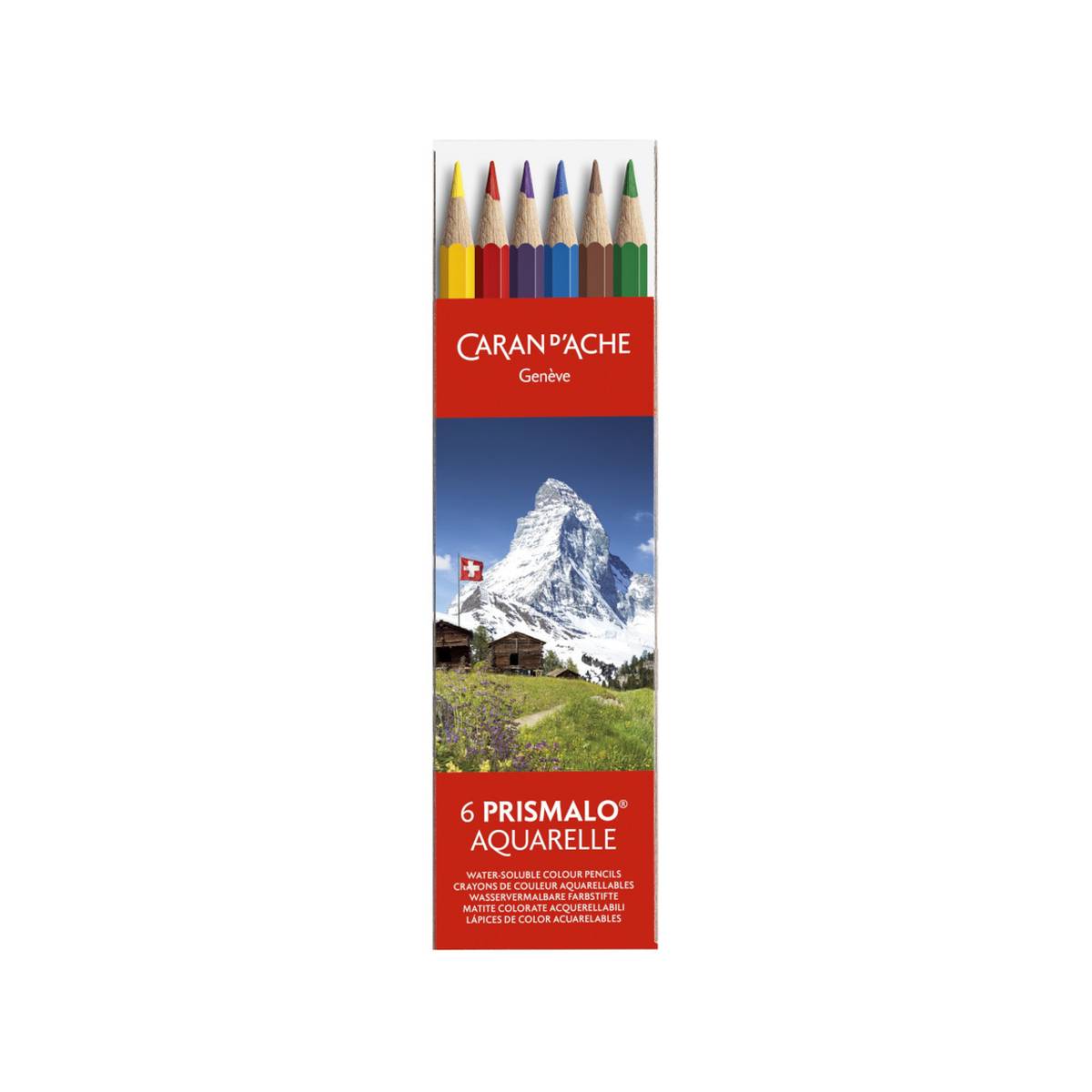 Caran d'Ache - Prismalo aquarelles lot de 6