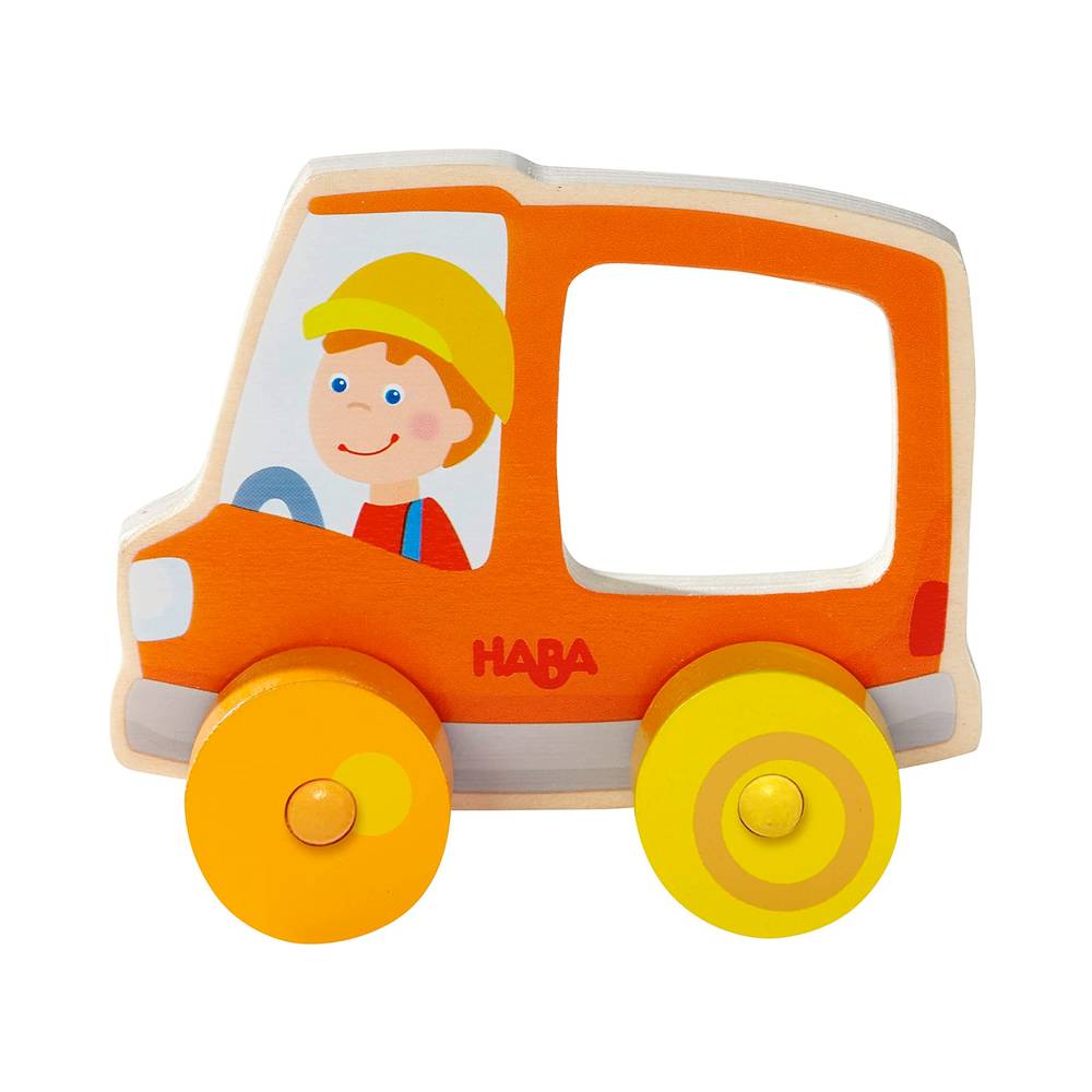 Haba Schiebefigur Müllauto Holzspielzeug kaufen | MeinStift
