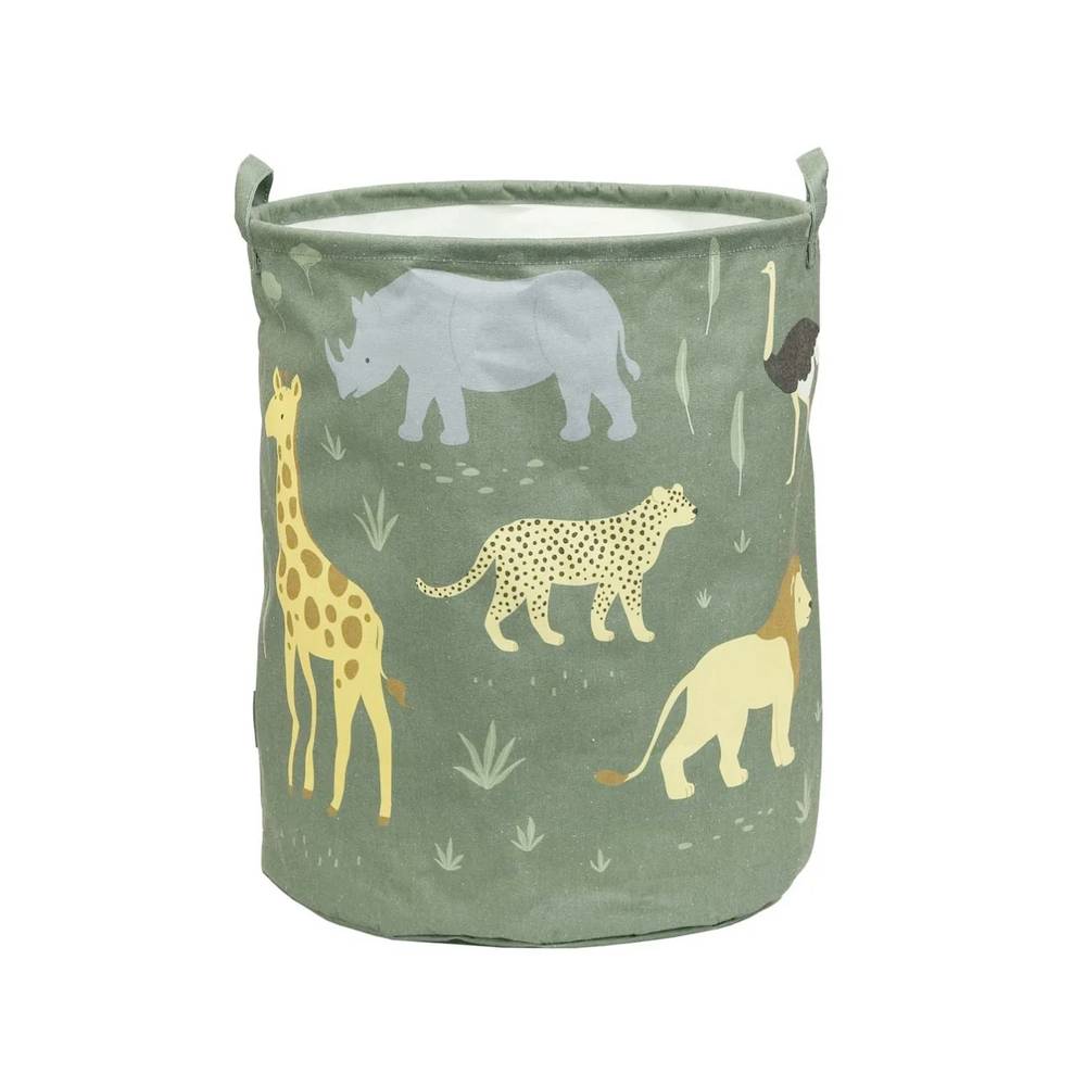 Panier de rangement Savane vert