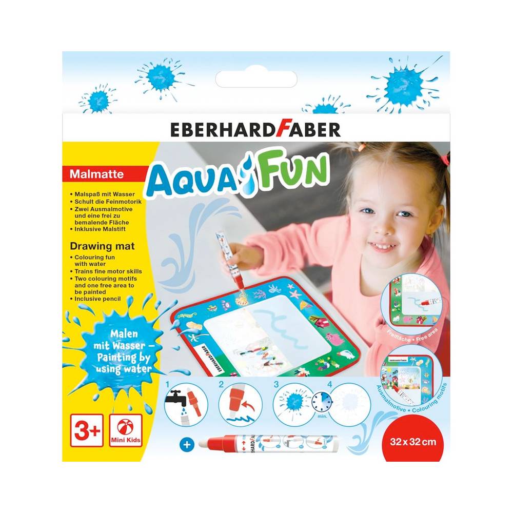 Eberhard Faber AquaFun Malmatte - Malen mit Wasser | MeinStift