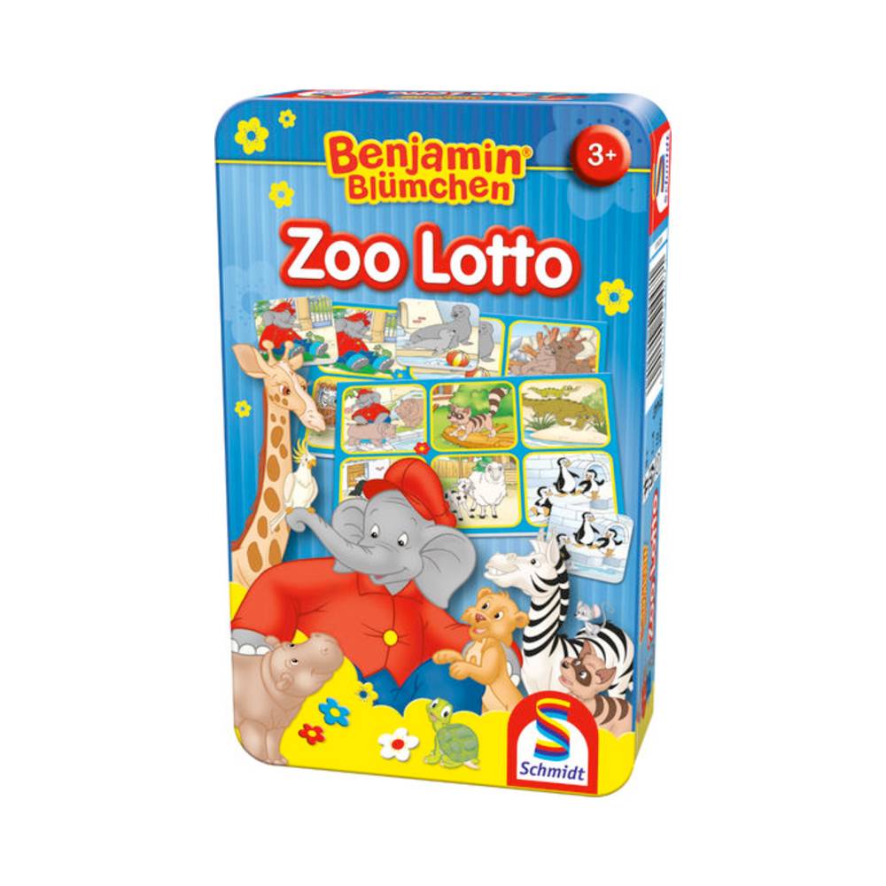 Schmidt Zoo Lotto Benjamin Blümchen in Metalldose | MeinStift