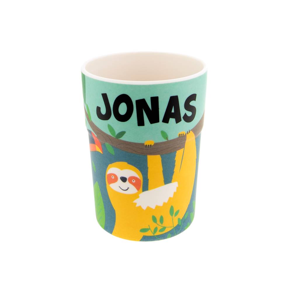 Panda Crew Kinderbecher Name Jonas kaufen | MeinStift