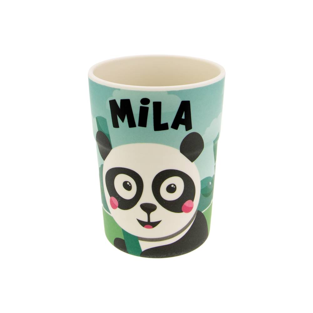 Panda Crew Kinderbecher Name Mila kaufen | MeinStift