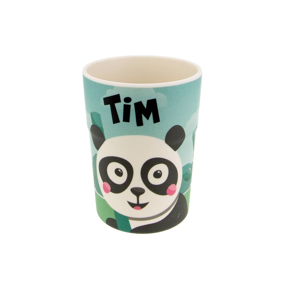 Panda Crew Kinderbecher Name Tim kaufen | MeinStift