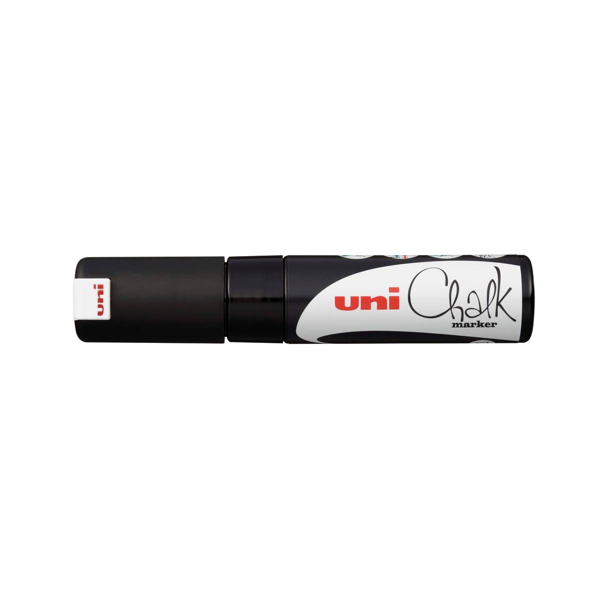 Posca - UNI-BALL Chalk Marker 8K Schwarz Keilspitze