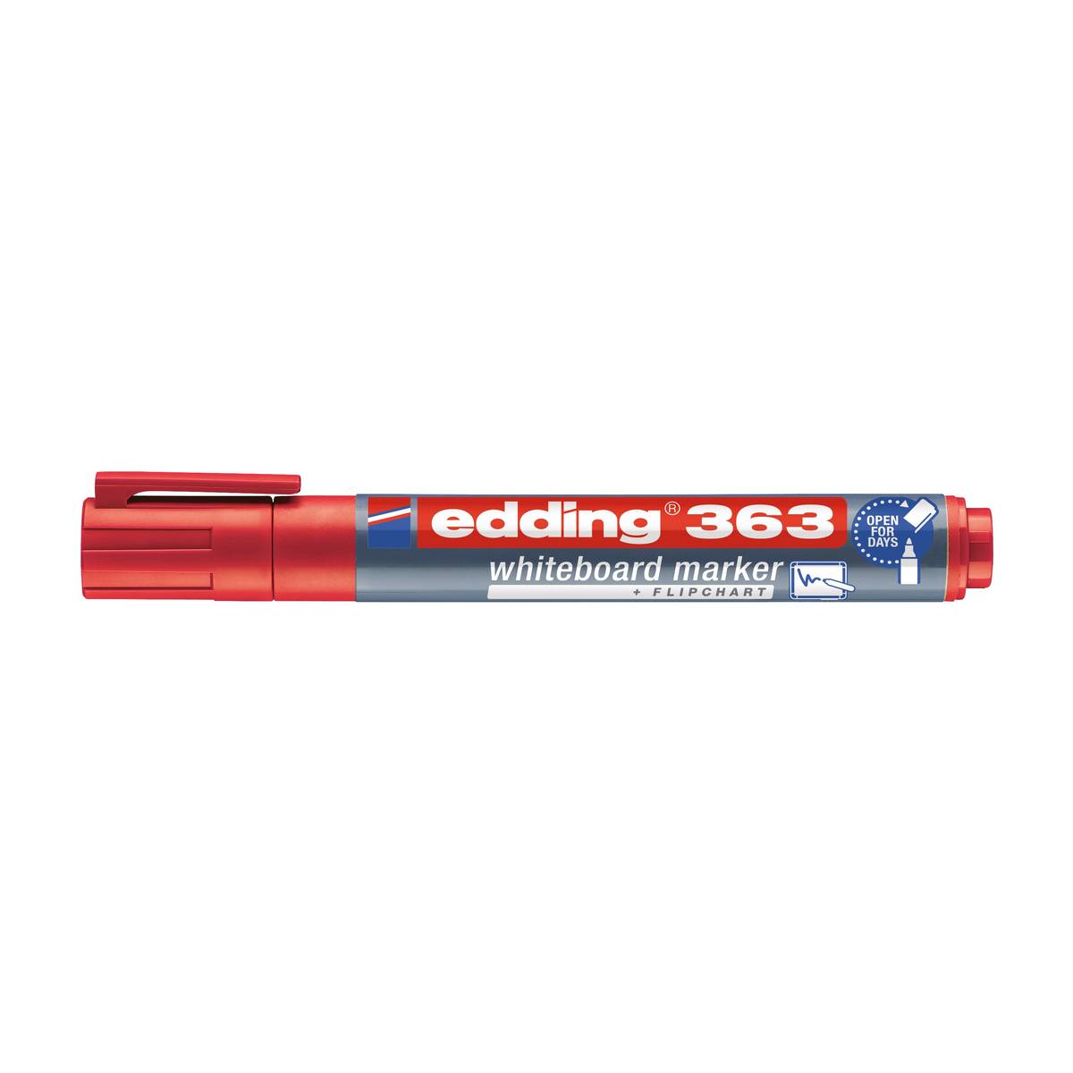 edding Weissboard Marker 363 Keilspitze Rot kaufen | MeinStift