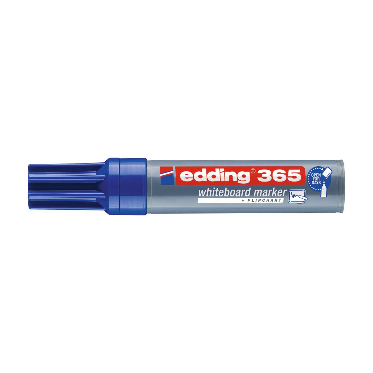 edding Weissboard Marker 365 Meisselspitze Blau | MeinStift
