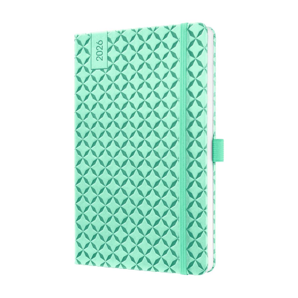 Jolie - Agenda 2026 beauté menthe verte A5