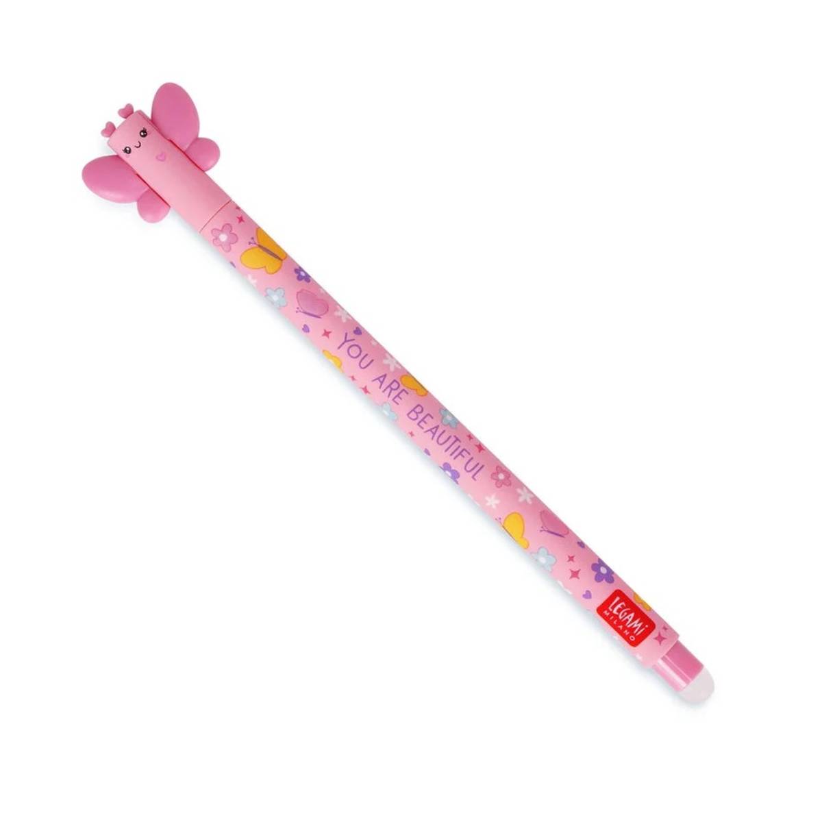 Legami Schmetterling Gelstift radierbar pinke Tinte | MeinStift
