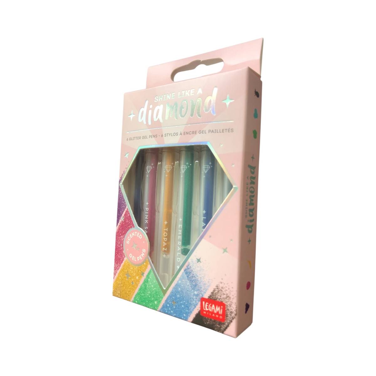 Legami Diamond Mini Gelstifte Glitzer 6er Set kaufen | MeinStift