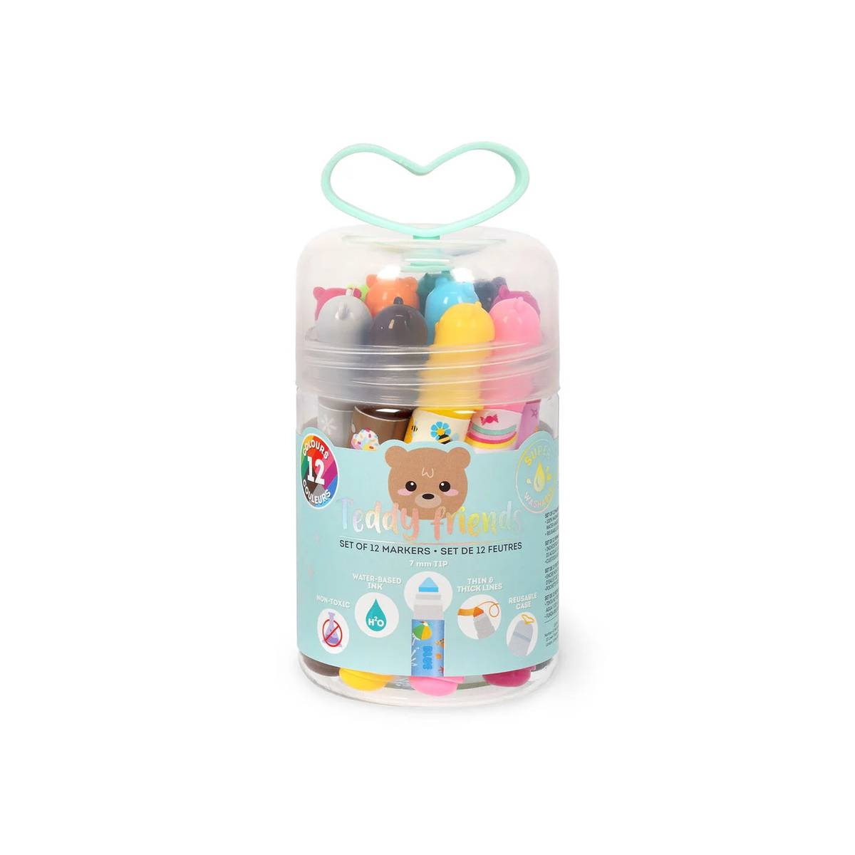 Legami Teddy Friends Filzstifte 12er Set kaufen | MeinStift