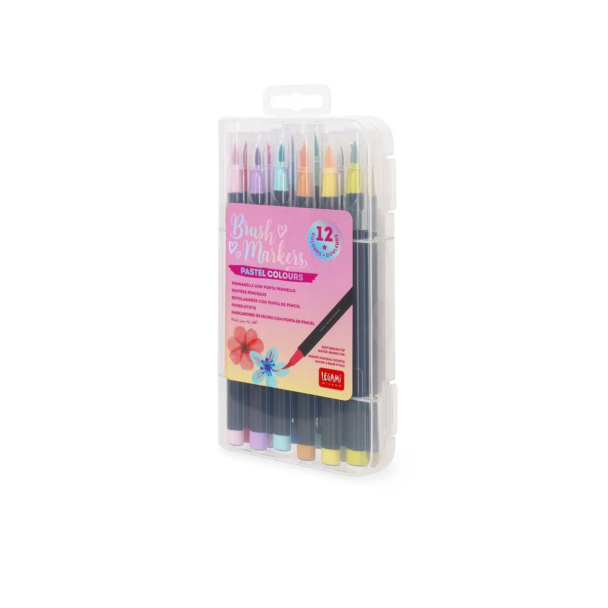 Legami BrushMarker Pastellfarben 12er Set kaufen | MeinStift