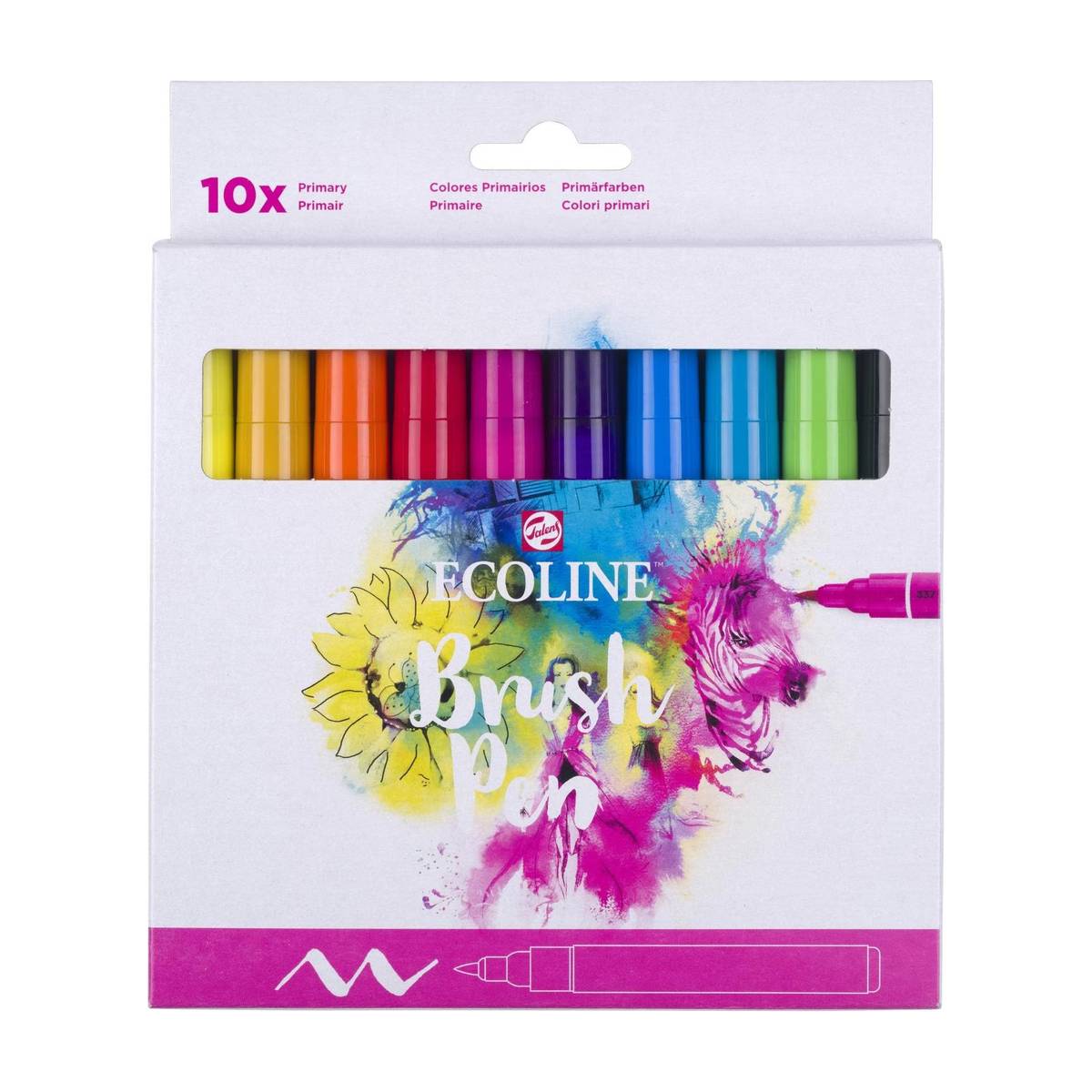 Talens ECOLINE Brushpen - 10 Farben kaufen | MeinStift