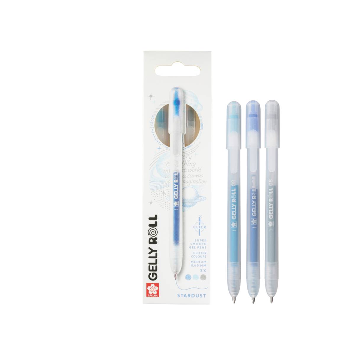 Sakura Gelly Roll Stardust 3er Set Ocean | MeinStift