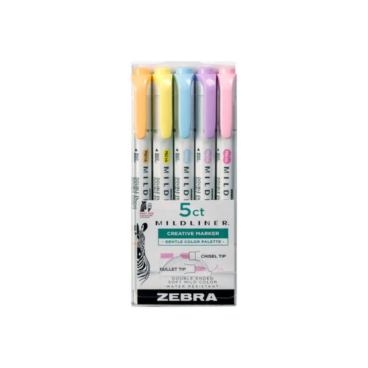Mildliner Stifte Bulletjournal Gentle Color Palette 5er Set