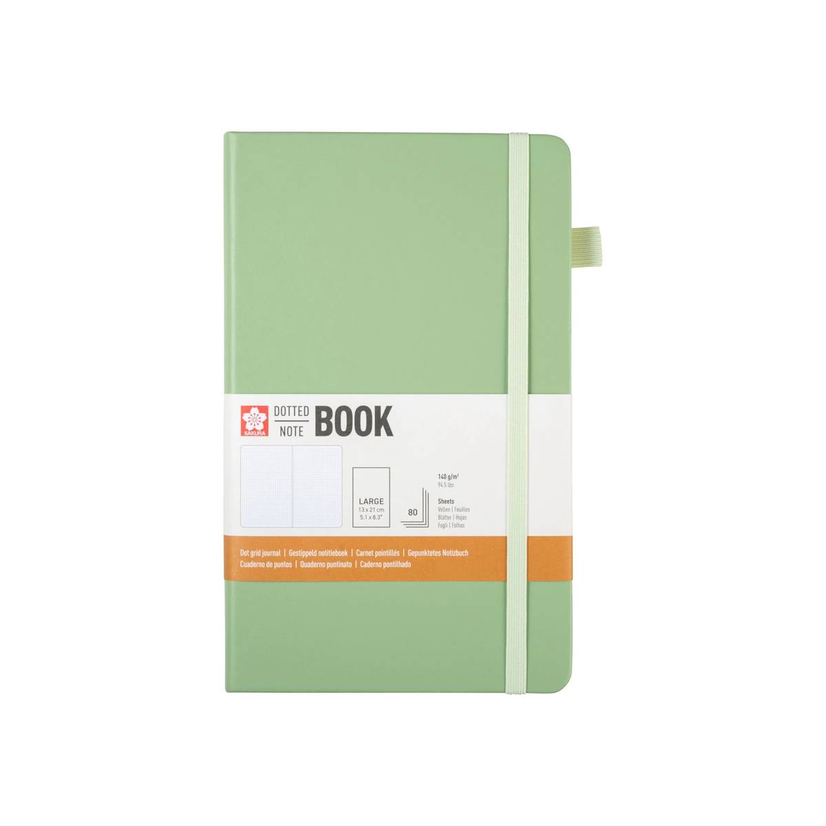 Sakura - Bullet Journal Note Book Blasse Patina Large (A5) Gepunktet