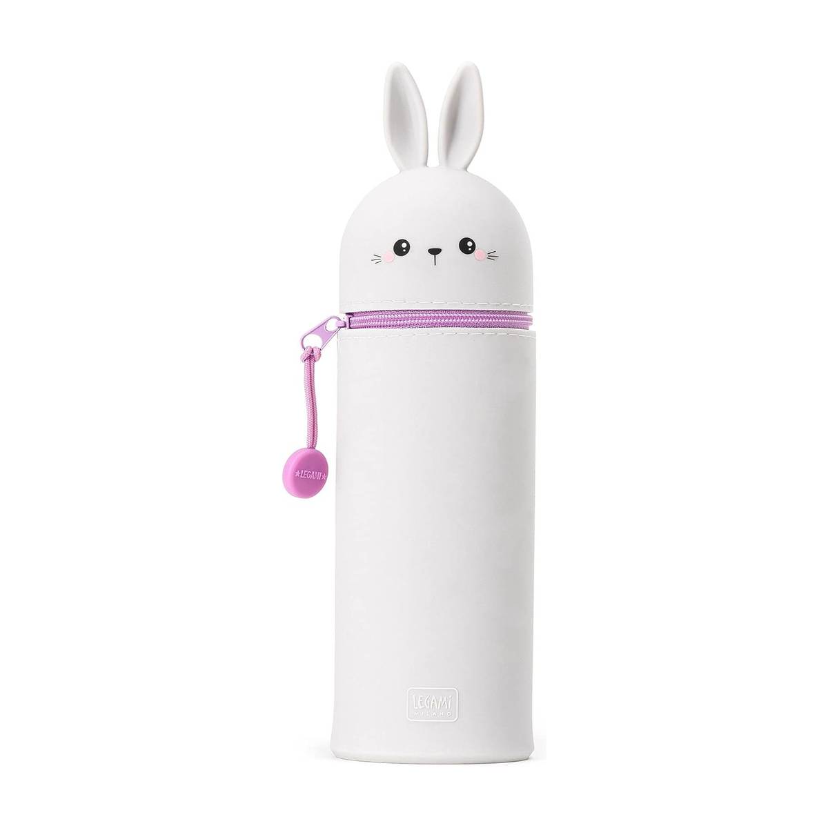 Legami - Stiftetui (Stifttasche) rund Hase Weiss