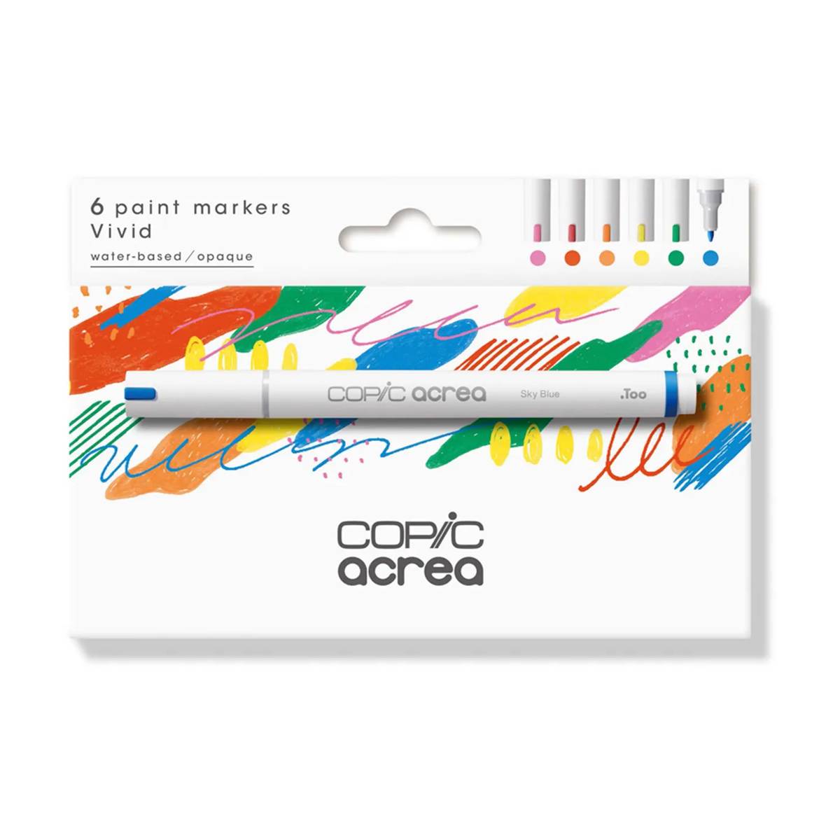 Copic - Acrea Set Vivid Basic 6er Set
