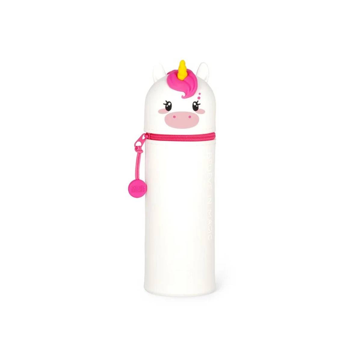 Legami Stiftetui (Stifttasche) rund Einhorn Weiss | MeinStift