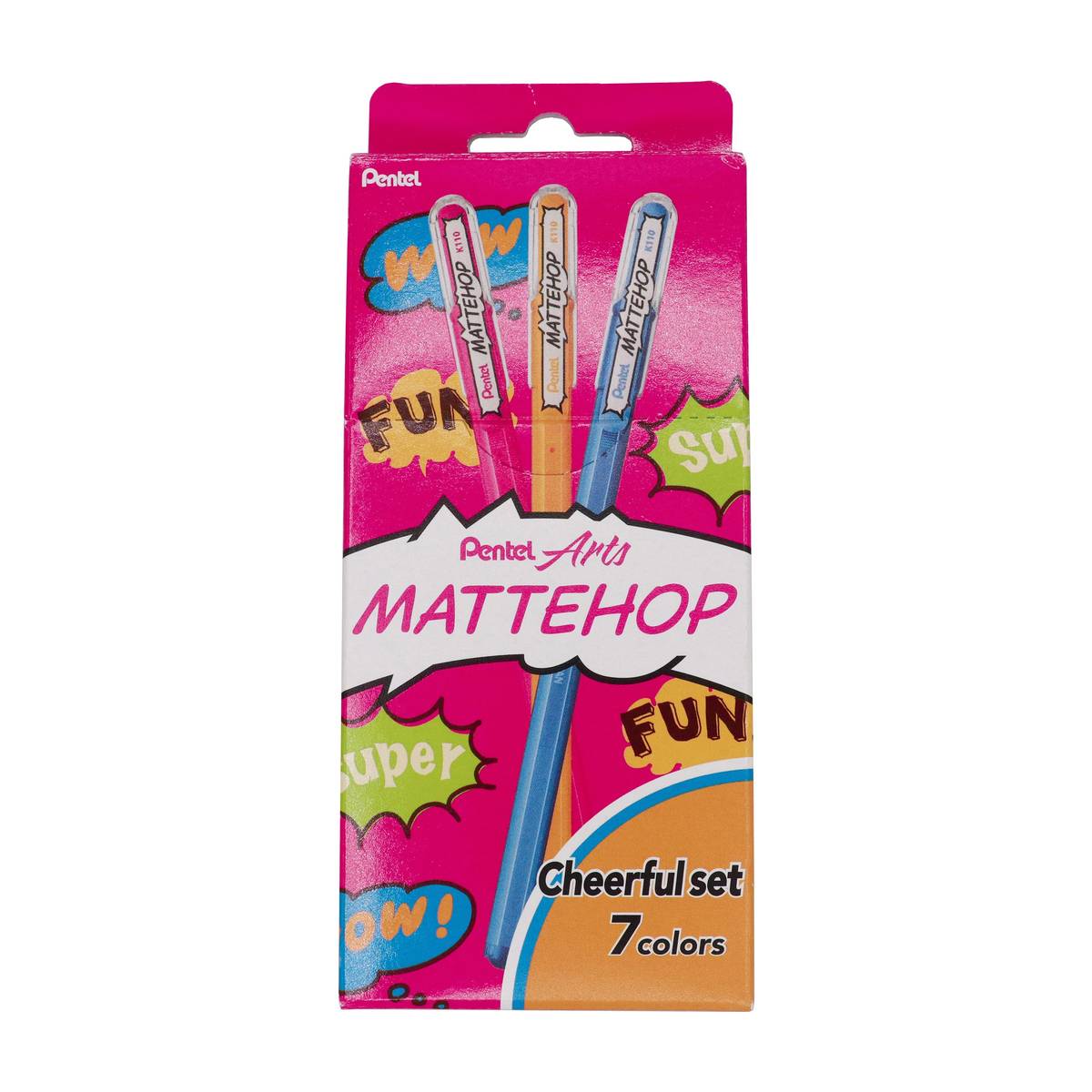 Pentel - Gelschreiber Mattehop Cheerful 8er Set