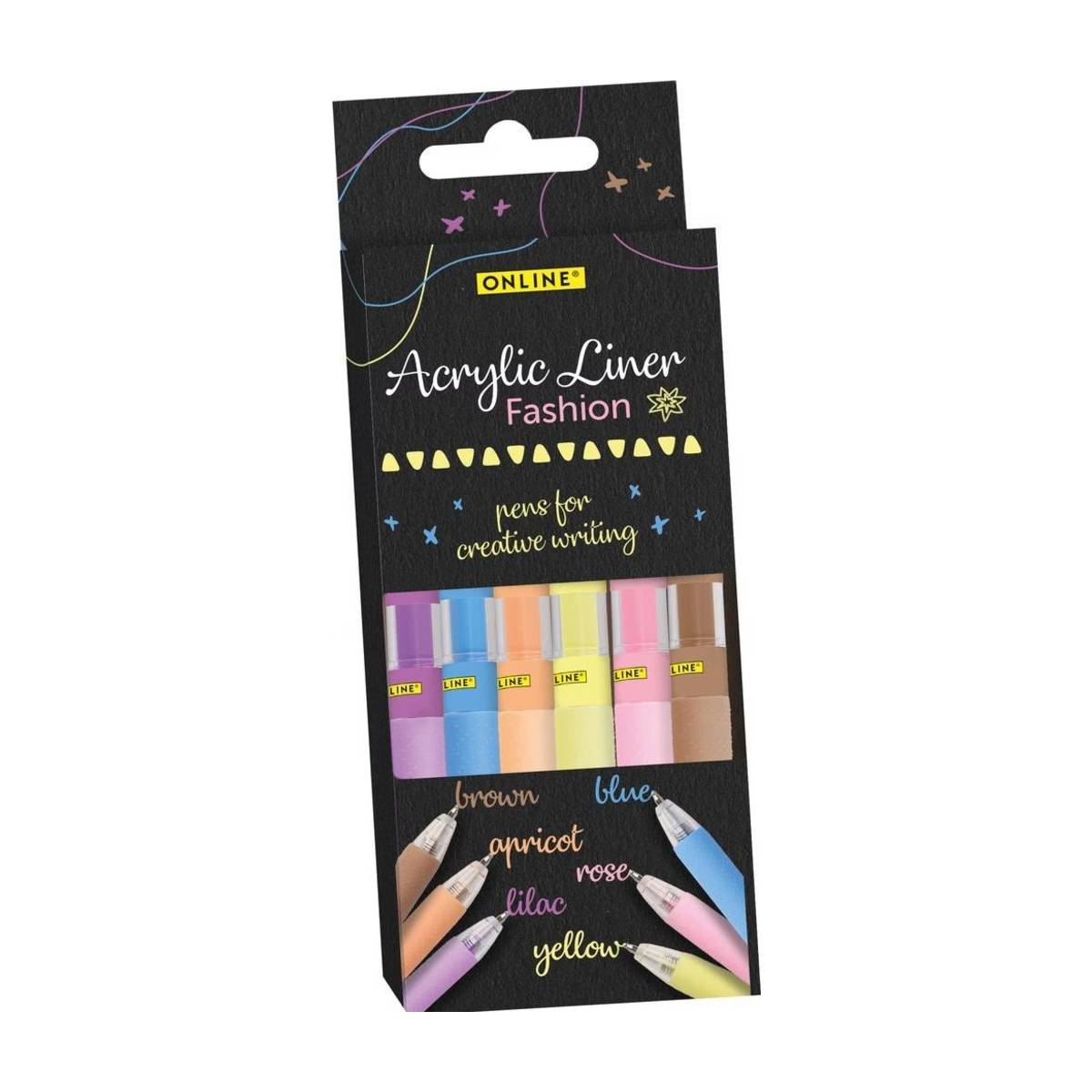 Online Acryl Marker Fashion Set 6-teilig kaufen | MeinStift