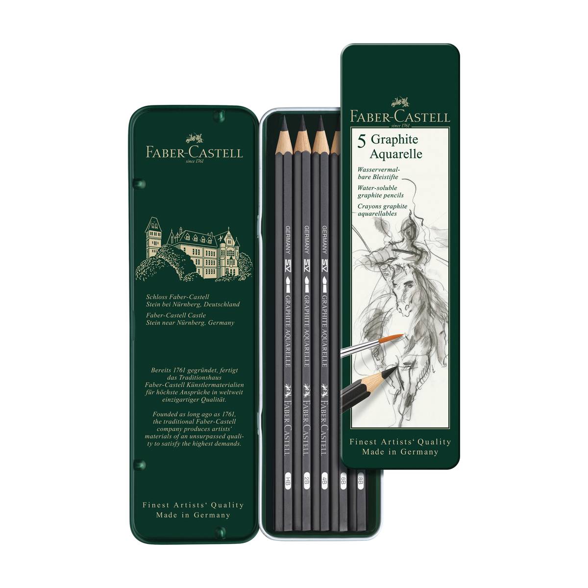 Faber-Castell Aquarellbleistifte Graphite Aquarelle | MeinStift