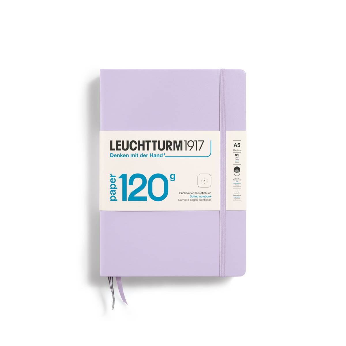 LEUCHTTURM1917 Bullet Journal A5 Lilac – Edition 120g  