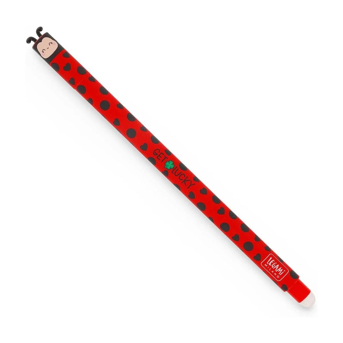 Ladybug Gelstift radierbar rote Tinte