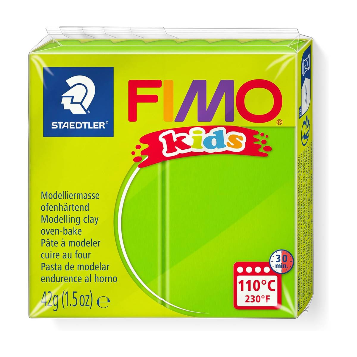 FIMO kids Modelliermasse hellgrün 42g